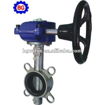 ANSI butterfly valve with worm